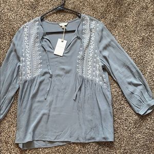 Light Blue Lucky Top